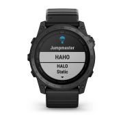 Garmin - Tactix 7 Sapphire ceas multisport cu GPS - ramă neagră Titanium DLC și curea din silicon neagră