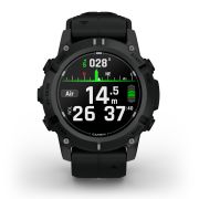Garmin Descent G2 - 45 mm AMOLED negru - computer scufundări și smartwatch robust cu GPS