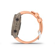 Garmin Descent G2 - 45 mm AMOLED Paloma cu curea Shell Pink - computer scufundări și smartwatch robust cu GPS