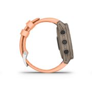 Garmin Descent G2 - 45 mm AMOLED Paloma cu curea Shell Pink - computer scufundări și smartwatch robust cu GPS