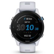 Garmin - Forerunner 255 Music ceas multisport cu GPS - alb