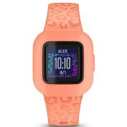 Garmin Vivofit Jr. 3 - portocaliu Peach Leopard - ceas copii