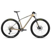 Bicicletă MTB XC hardtail Orbea ALMA M50 - Baobab Brown | Green Gold (Matt)