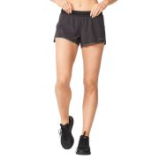 2XU - Pantaloni scurti de alergare pentru femei - Light Speed 3" Short - negru reflectorizant