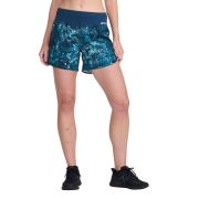 2XU - Pantaloni scurti de alergare pentru femei Aero 5 inch Shorts - albastru multicolor