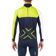 2XU - Aero Winter Cycle Jacket - albastru-galben