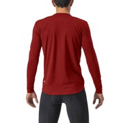 Castelli - tricou maneca lunga 15-20 gr C - Unlimited Merino LS - rosu