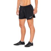 2XU - Pantaloni scurti de alergare pentru femei  SPRY 3" Shorts - negru