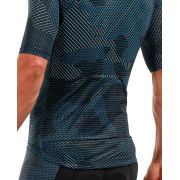 2XU - Aero Cycle Jersey - Tricou ciclism - albastru camuflaj