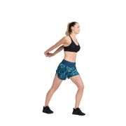 2XU - Pantaloni scurti de alergare pentru femei Aero 5 inch Shorts - albastru multicolor