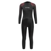 Orca - costum neopren triatlon pentru femei Apex Float wetsuit - negru rosu buoyancy