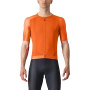 Castelli - tricou ciclism cu maneca scurta pentru barbati Aero Race 7.0 - portocaliu briliant