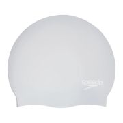Speedo - casca inot silicon par lung - Alb | Gri