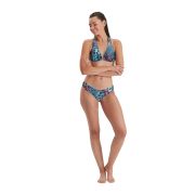 Speedo - costum inot femei 2 piese - Mix &amp; Match Triangle - Albastru I Negru