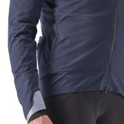 Castelli - Jacheta ciclism vreme rece sau iarna, Alpha Ultimate Insulated jacket - albastru navy gri