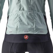 Castelli - jacheta ciclism vreme rece pentru femei Alpha Ros 2 W Jacket - albastru deschis negru
