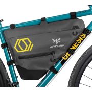 Apidura - geanta cadru bicicleta Expedition Full Frame Pack 6 litri - gri negru galben
