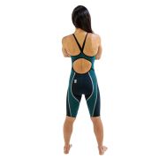 Finis - Costum inot tehnic pentru fete sau femei - Rival 2.0 Open Back Kneeskin - albastru