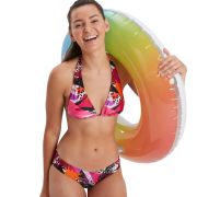 Speedo - costum inot femei 2 piese - Mix &amp; Match Triangle - Bleumarin I Roz