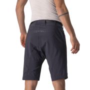 Castelli - pantaloni ciclism scurti si largi pentru barbati Unlimited Trail Baggy Short - negru