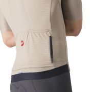 Tricou cu maneca scurta Castelli Espresso Crem