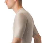 Tricou cu maneca scurta Castelli Espresso Crem