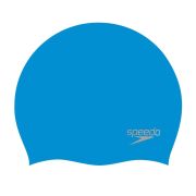 Speedo - casca inot silicon - Plain Moulded - Albastru |Argintiu