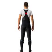 Castelli - Pantaloni lungi ciclism cu bretele pentru iarna si vreme rece - Polare 3 - negru