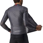 Castelli - jacheta ciclism vreme rece sau vant Aria Shell jacket - gri antracit