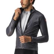 Castelli - jacheta ciclism vreme rece sau vant Aria Shell jacket - gri antracit