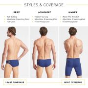 Finis - Slip inot barbati - Brief Solid - Albastru Navy
