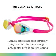 Finis - ochelari inot - Mach 1 Racing Goggle - Pink Opal