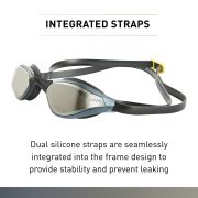 Finis - ochelari inot - Mach 1 Racing Goggle - Titanium
