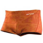 Orca - Boxeri inot pentru barbati Square Leg swimsuit - portocaliu