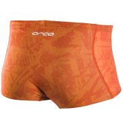 Orca - Boxeri inot pentru barbati Square Leg swimsuit - portocaliu