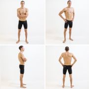 Finis - Costum inot tehnic pentru baieti sau barbati - Fuse Jammer - negru