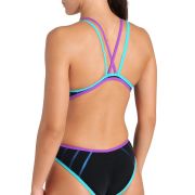 Arena - costum inot femei intreg - W One Metallic Paint - Black I Water I Purple