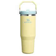 Stanley - termos tip sticla cu pai - Iceflow Flip Straw Tumbler 2.0 - galben - 0.89 L