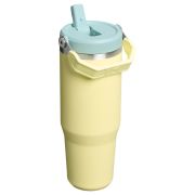 Stanley - termos tip sticla cu pai - Iceflow Flip Straw Tumbler 2.0 - galben - 0.89 L