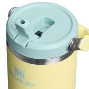 Stanley - termos tip sticla cu pai - Iceflow Flip Straw Tumbler 2.0 - galben - 0.89 L