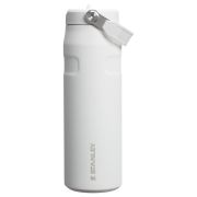 Stanley - termos tip sticla cu pai - Iceflow Flip Straw 2.0 - alb - 0.7 L
