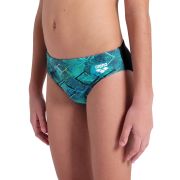 Arena - costum inot baieti - slip - Daly Swim Briefs - Black | Green