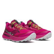 Saucony - pantofi alergare - PEREGRINE 15 W - Magenta | Black