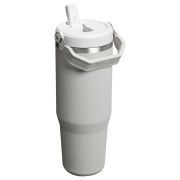 Stanley - termos tip sticla cu pai - Iceflow Flip Straw Tumbler 2.0 - gri - 0.89 L