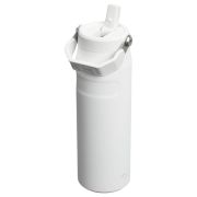 Stanley - termos tip sticla cu pai - Iceflow Flip Straw 2.0 - alb - 0.7 L