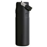 Stanley - termos tip sticla cu pai - Iceflow Flip Straw 2.0 - negru - 0.7 L