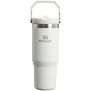 Stanley - termos tip sticla cu pai - Iceflow Flip Straw Tumbler 2.0 - alb - 0.89 L