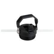 Stanley - termos tip sticla cu pai - Iceflow Flip Straw 2.0 - negru - 0.7 L