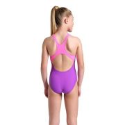 Arena - costum baie intreg pentru fete - G Light Tricks Swim Pro Back - Violet I Shocking Pink I Multi