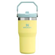 Stanley - termos tip sticla cu pai - IceFlow™ Flip Straw Tumbler - 0.6L - galben
